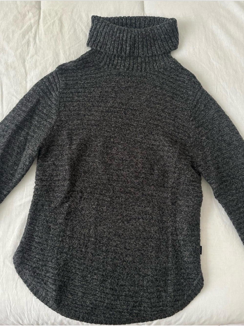RVCA Charcoal Ribbed Turtleneck Sweater